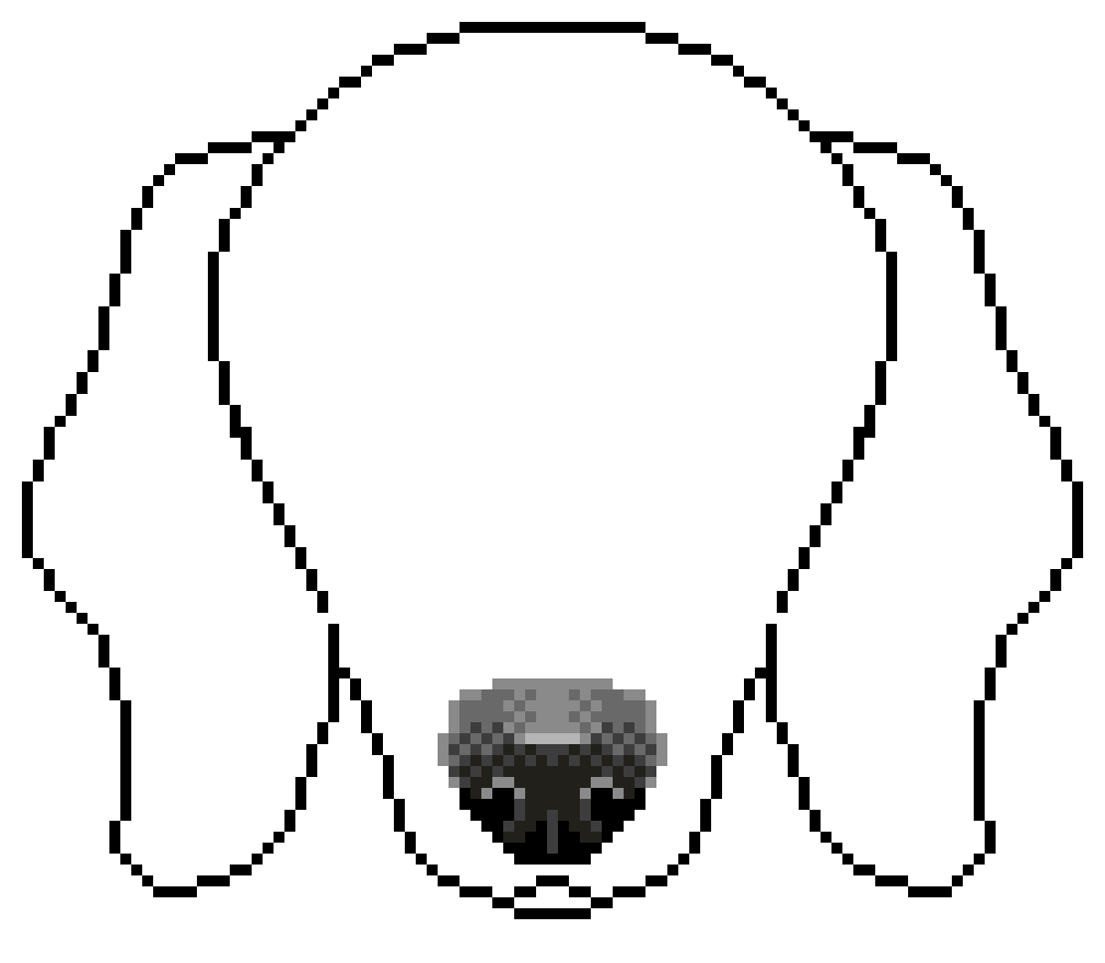 [bcc226] Dachshund Pixel art