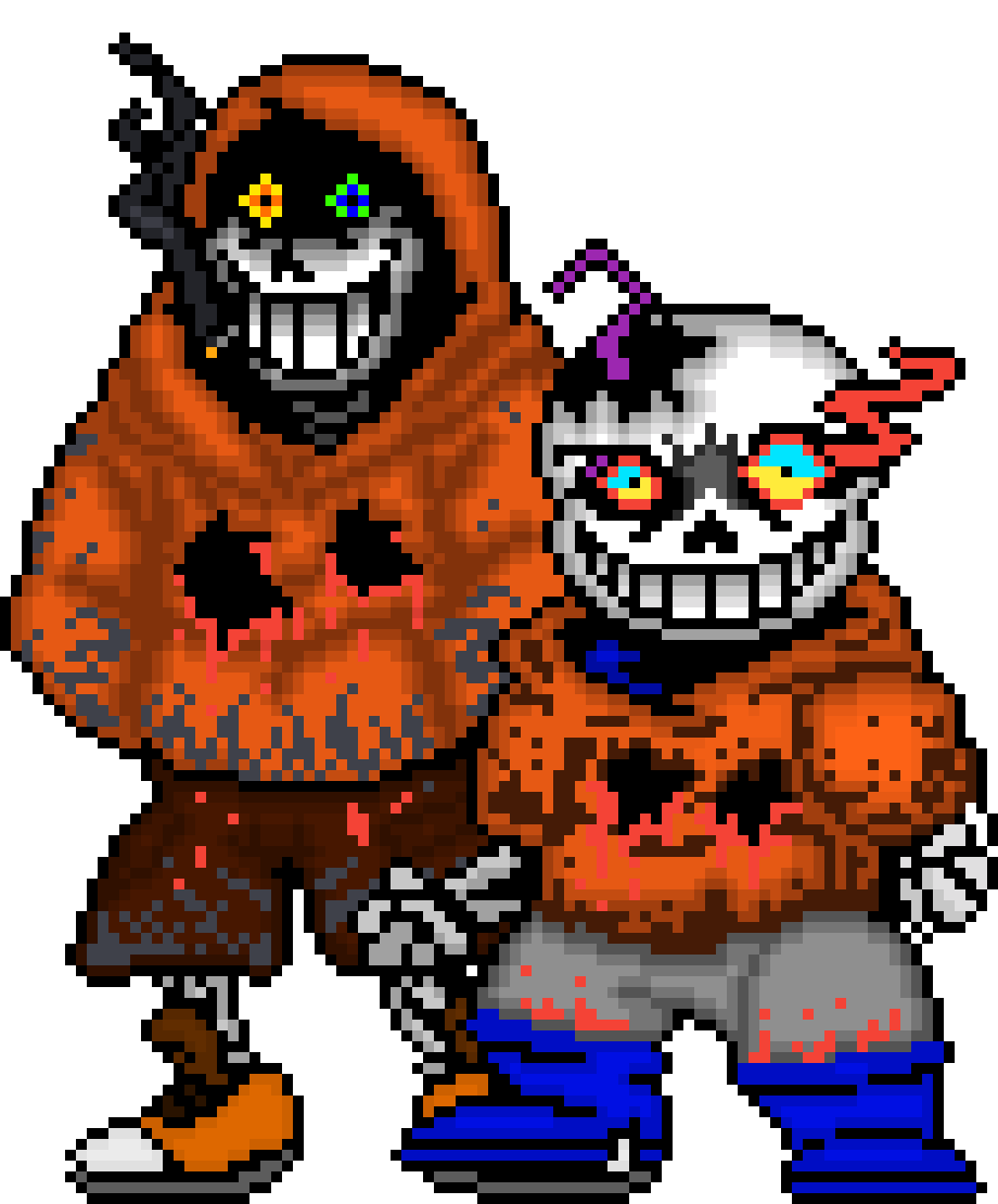 [92d336] Dusttrust Sans Phase 3 (W/Papyrus)