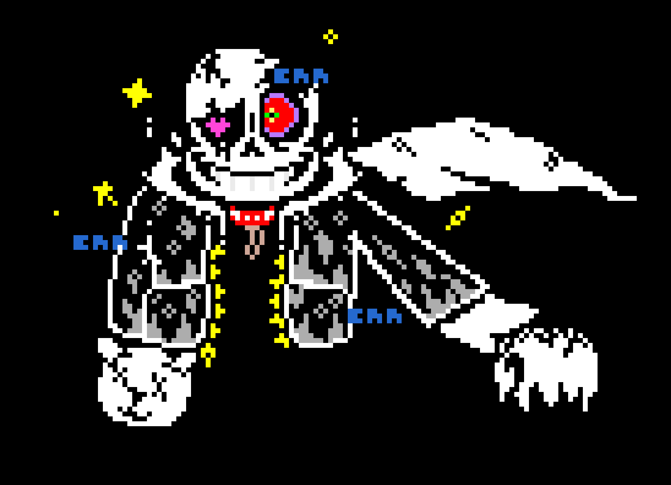 "SwapDustSwapSwapStoryAlterSwapShiftLustSpin!Fatal_Psychois-Virus!WarrpedTimelineInsanityFellOuterFellSwapSwapFell!ManicDustOutDustBelief | I`m not really gonna finish it cause for some reason... I`m heavily rushing myself... Making it look bad... But uh- Here`s what I got... -Terrie