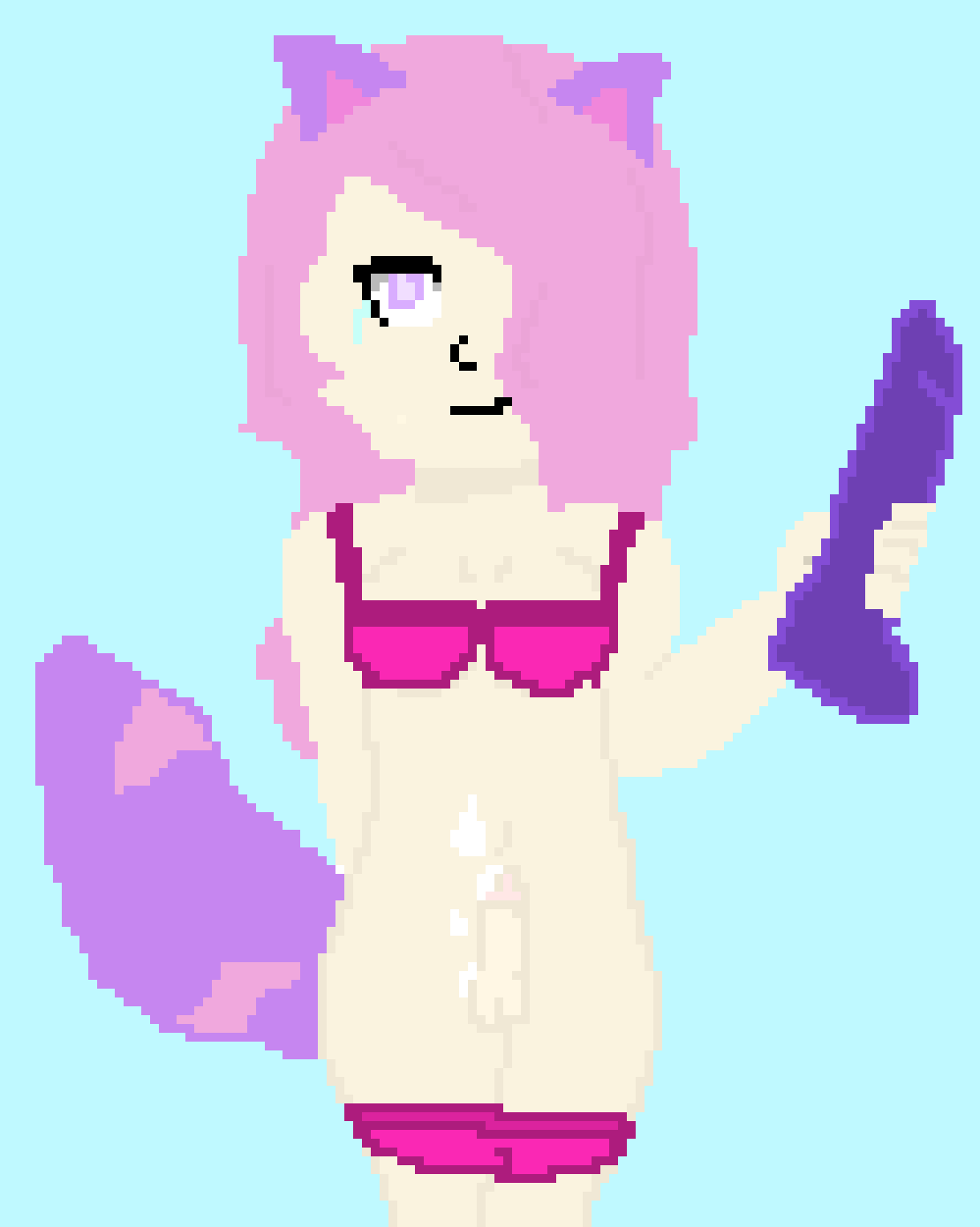 Lena having a little fun [NSFW]