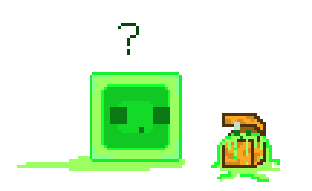 [9664c4] Minecraft Slime in a Chest
