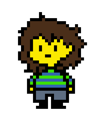 [adc368] Frisk OTHERTALE sprite (SCRATCH)
