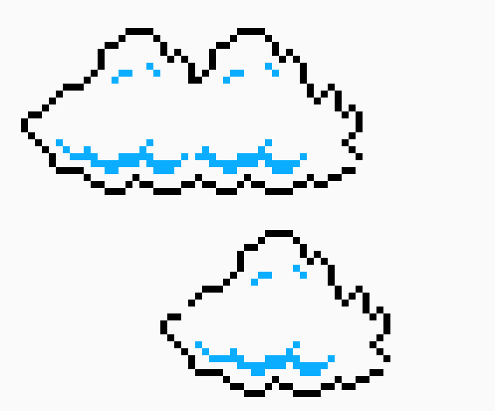 [9664c4] Super Mario Bros Cloud Sprites