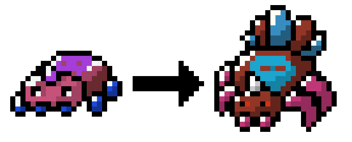 [abbf12] Shiny Spido and Araknite