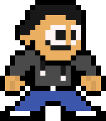 [9664c4] 8 Bit Fighter Template