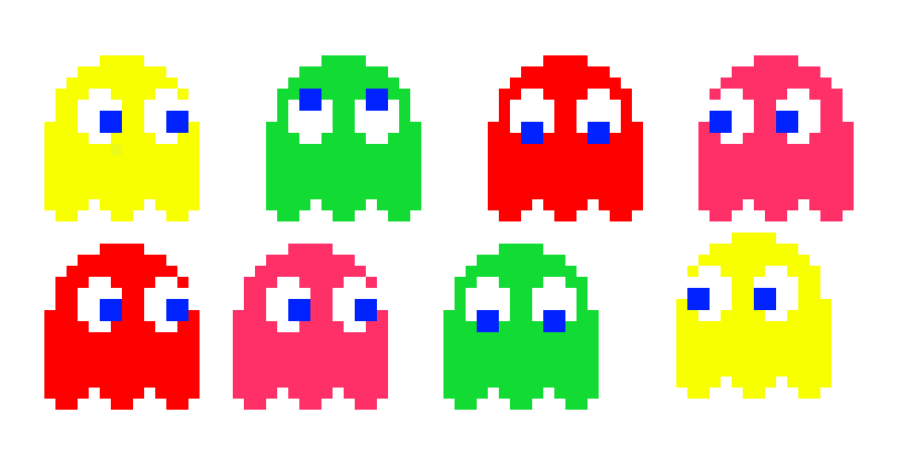 [e78015] Pacman Ghosts