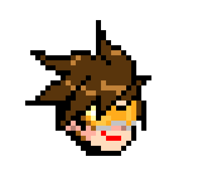 [9664c4] Tracer Head PixelArt