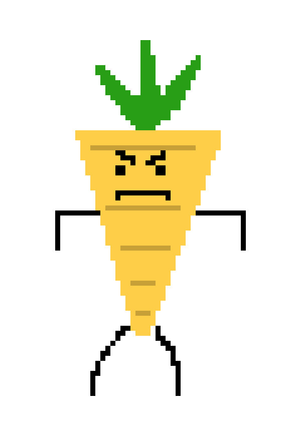 [8a1b30] carrot pixel art