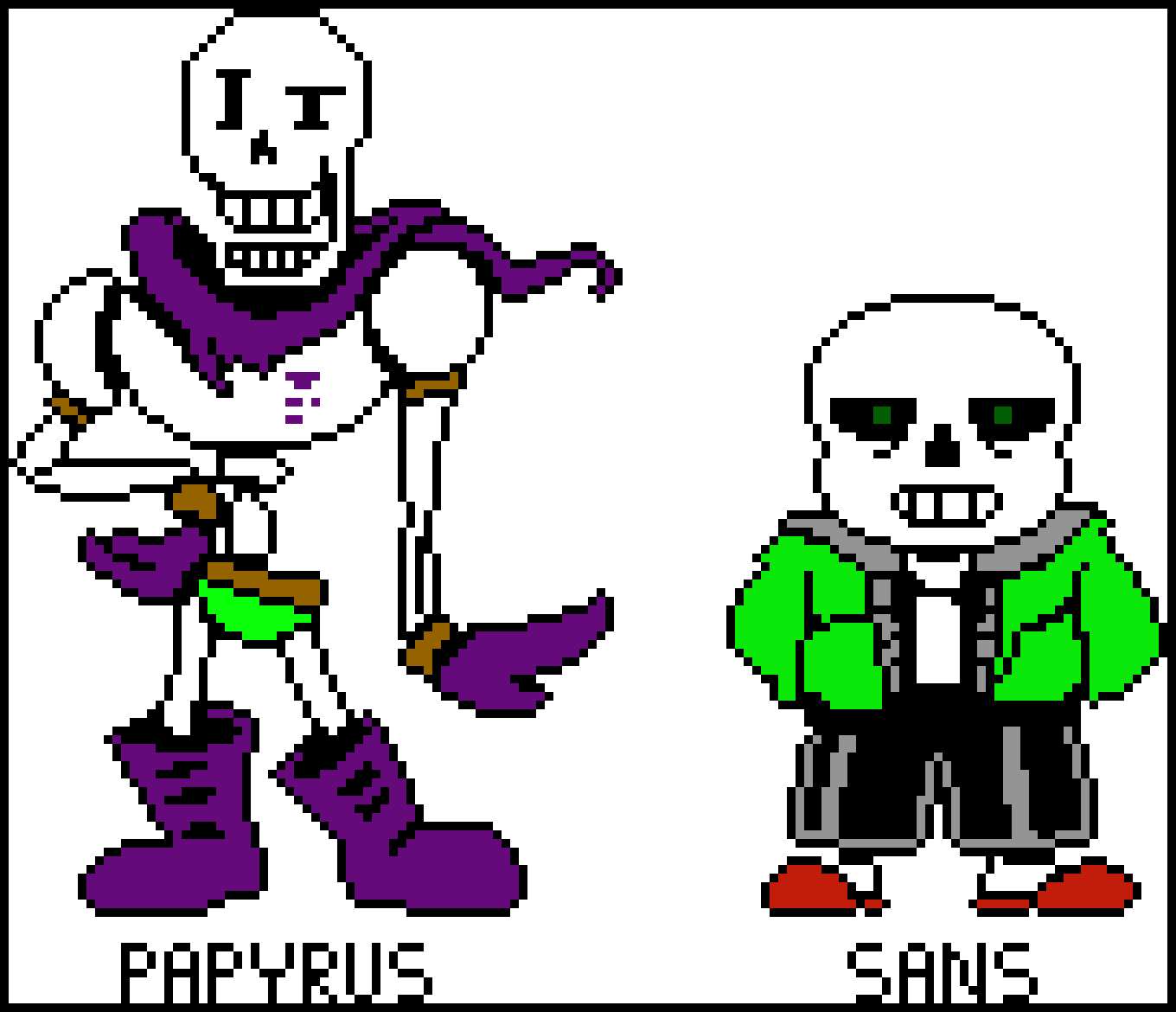 [662517] ToxicTale Sans and Papyrus