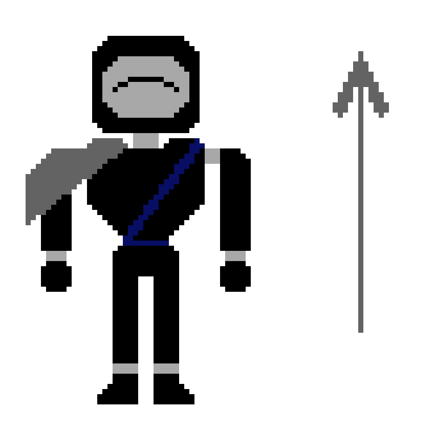*He Hums while throwing more spears in the sky*