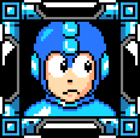 [9664c4] Mega Man Stage Select Mugshot Right