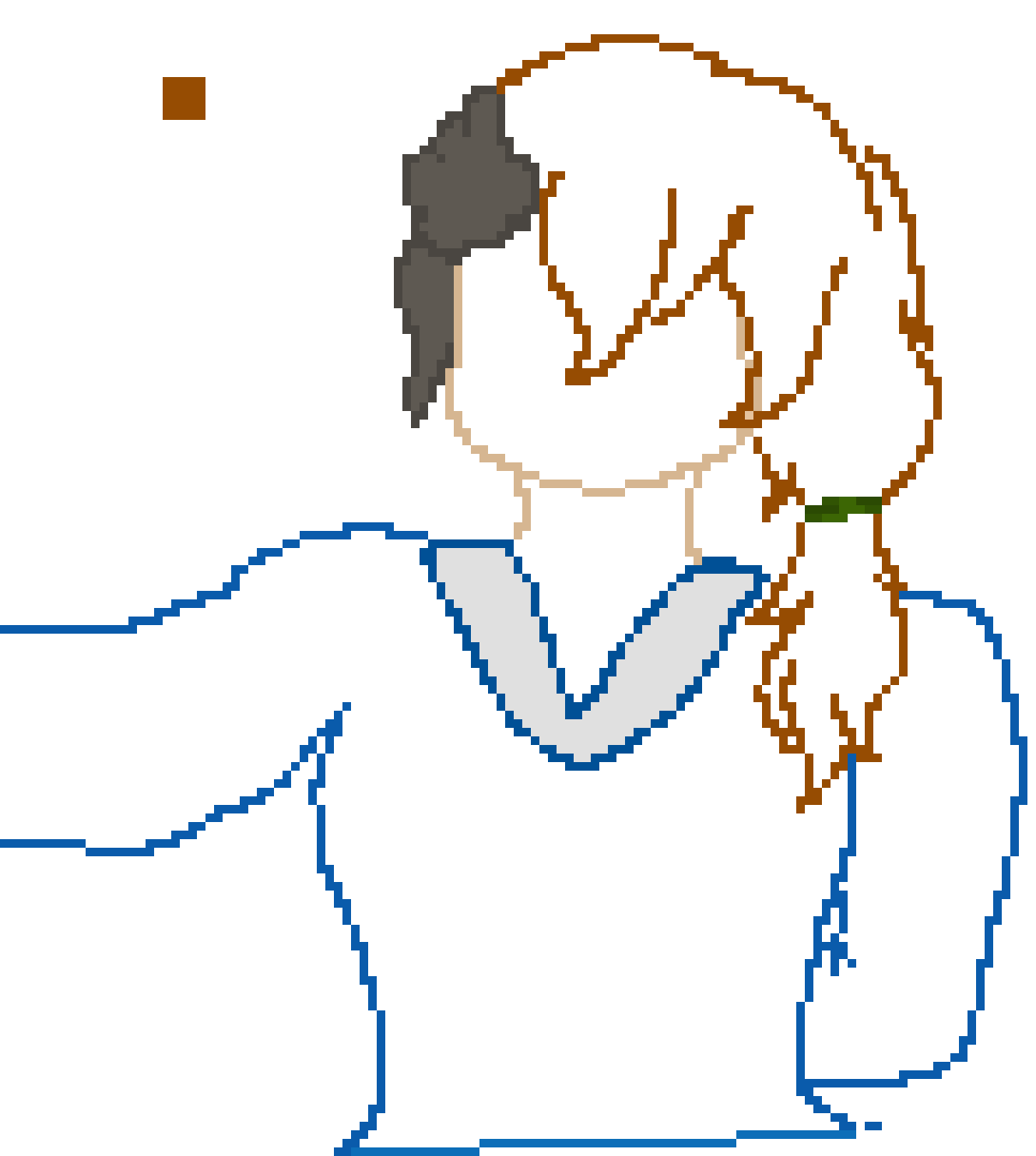 [95be89] Hair? | Oh damn... A scrapped project from long ago!... Oh, I`m SO, gonna use this... -Terrie