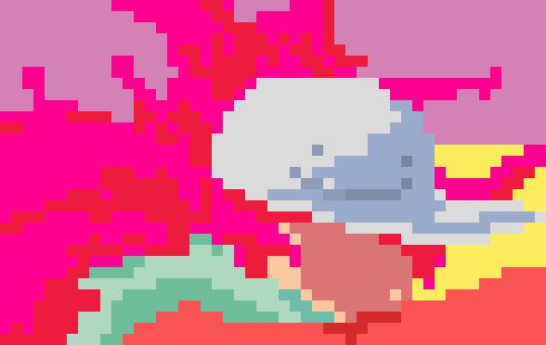 [236914] (after a tiring day runing back and forth, getting hurled into space etc, Bloob an Val finally return to their room. As they walk back in silence, they think about what just happened- feeling hopeless to change anything; thinking all they did was stir the pot...)