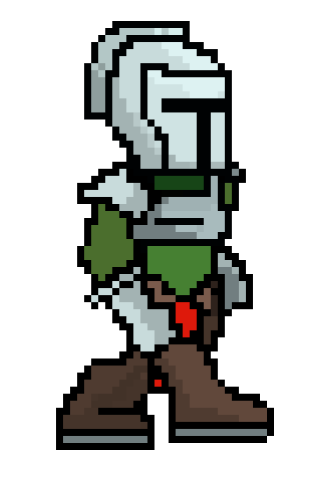 [7cde26] Main character walk 1
