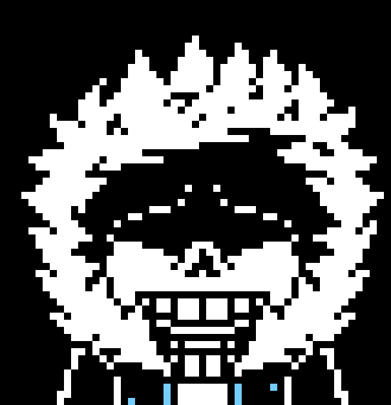 [7a4037] *he is against the wall with his head down. There are multiple bones going through his back and chest, stabbing his soul. Blood is dripping from his mouth and the bones*