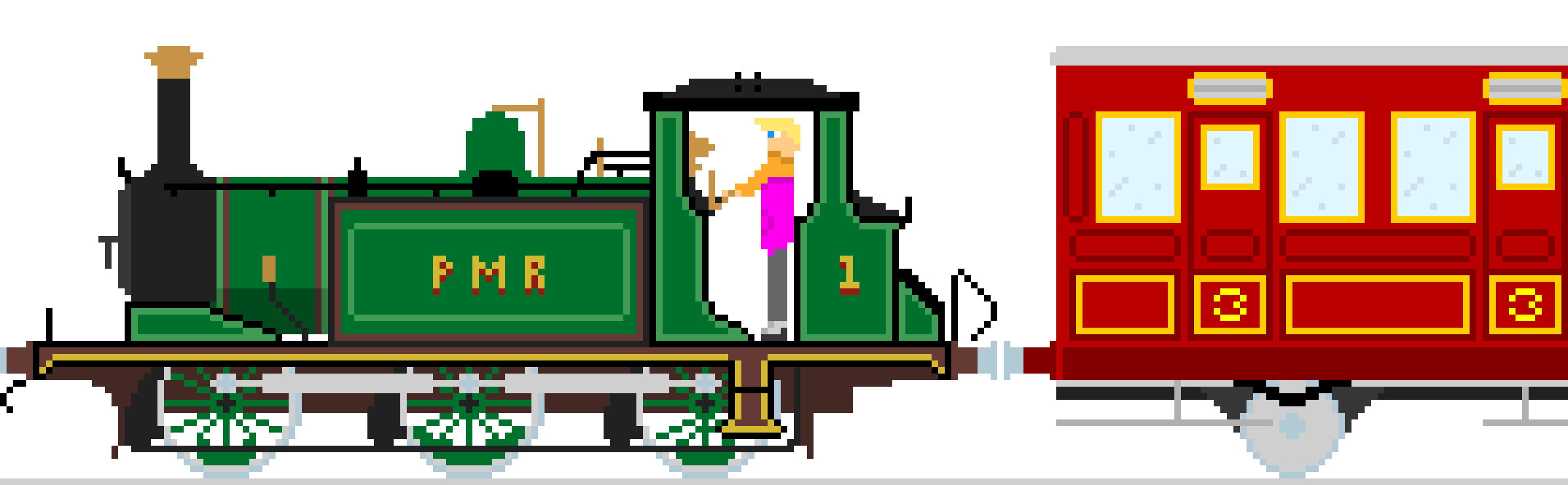 [c4081a] *THE TRAIN WAS AT THE TERMINAL*