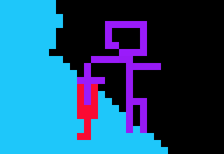 [b9de0d] *purple guy stabs him*
