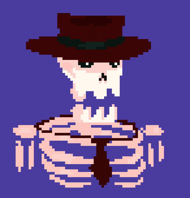 [236914] Rattlejack is the reanimated body of a sinner. Destined to go to hell for his sins, Rattlejack struck a deal with god- he would be spared from hell if he collected the souls of other sinners- so he does that