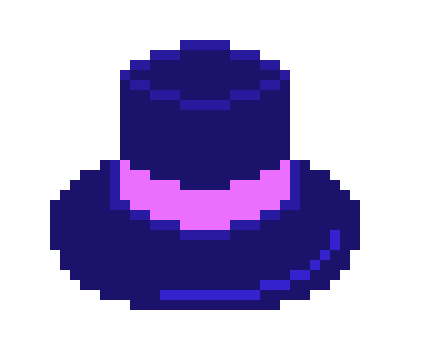 [23ef7b] blue top hat