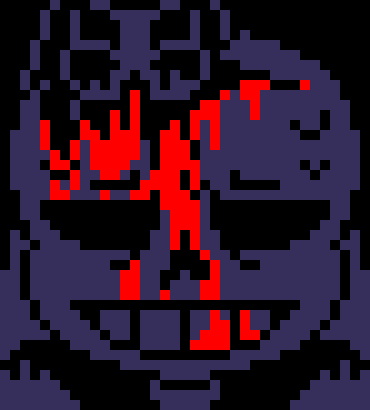 [7ce906] *(While sitting in KC's house, he rethinks his life choices...) -HorrorTale Sans