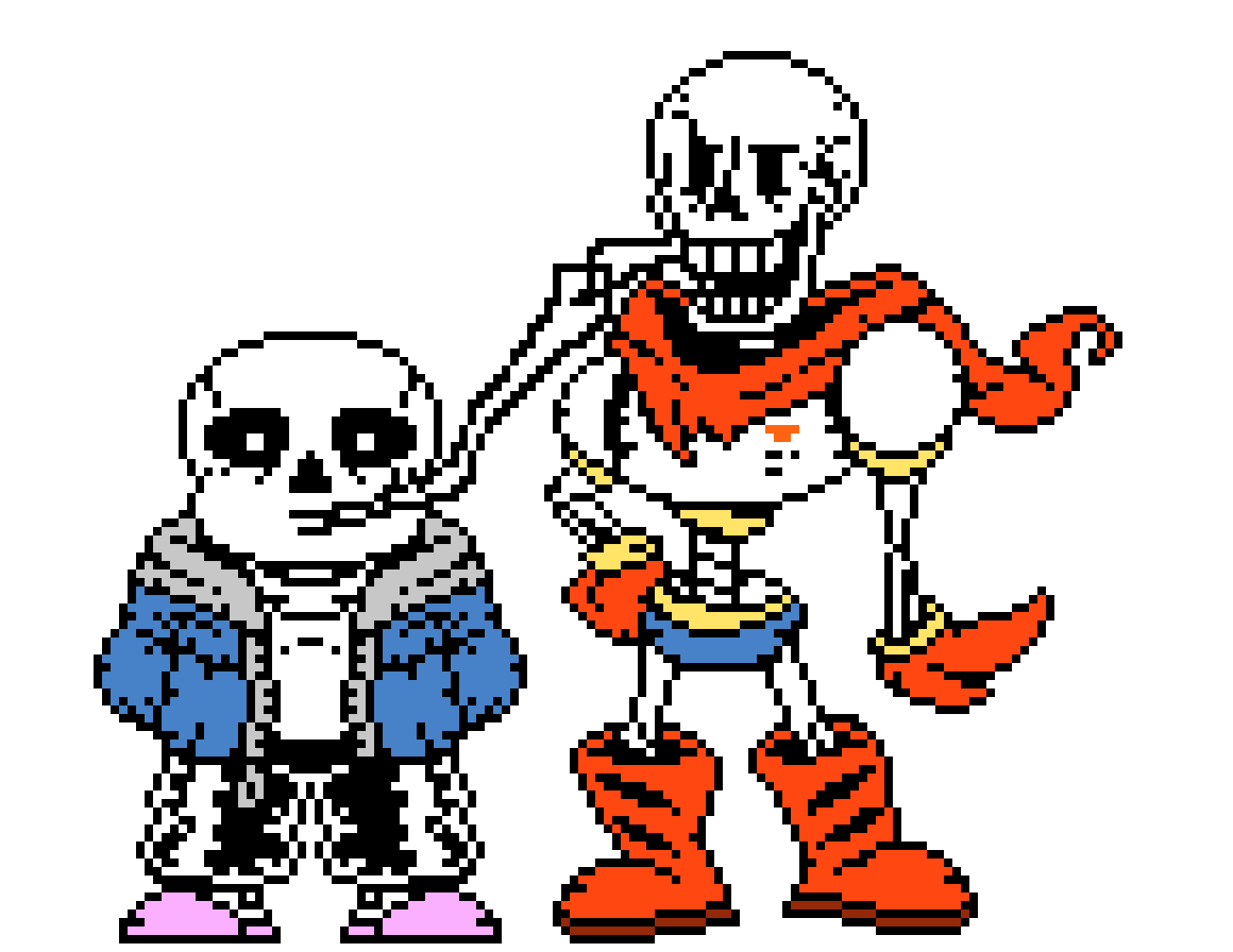 [e4f013] Undertale Sans And Papyrus