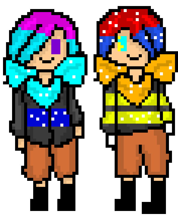 Tenji And Ayaka sprite NEW
