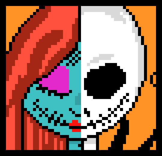 [9664c4] >> Names are Jack Skellington and Sally (NOT MINE)