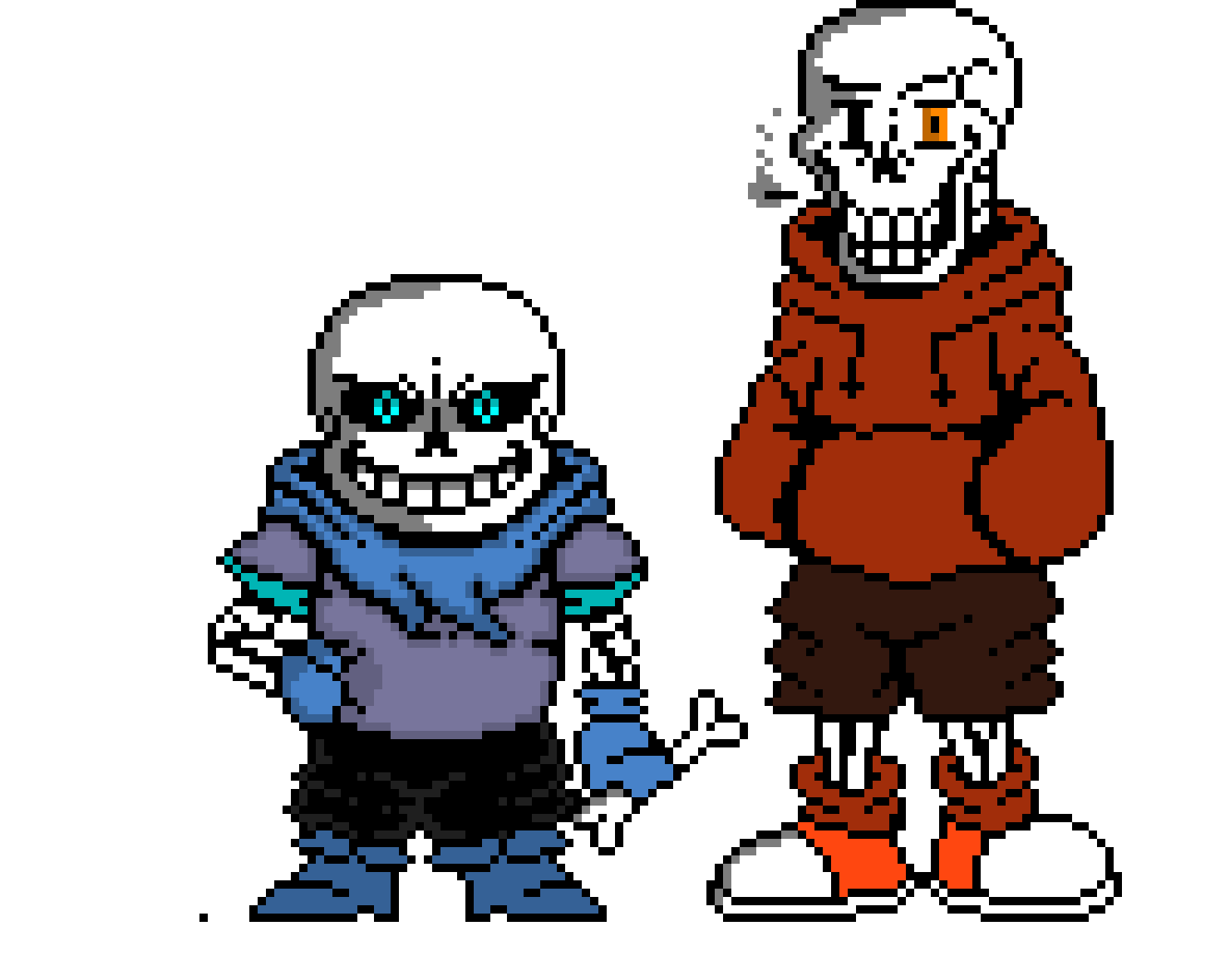 [dbab48] UnderSwap Rejuvination SkeleBros Sans and Papyrus 
