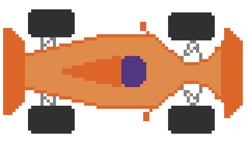 [eb88c2] Orange Car