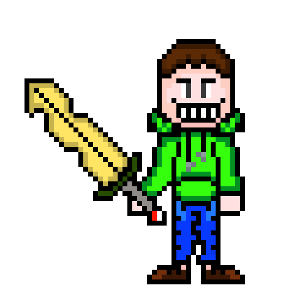 [9664c4] Cameron Battle Sprite (Gravity Down [Normal Gravity])  (EverQuest/EverSword)