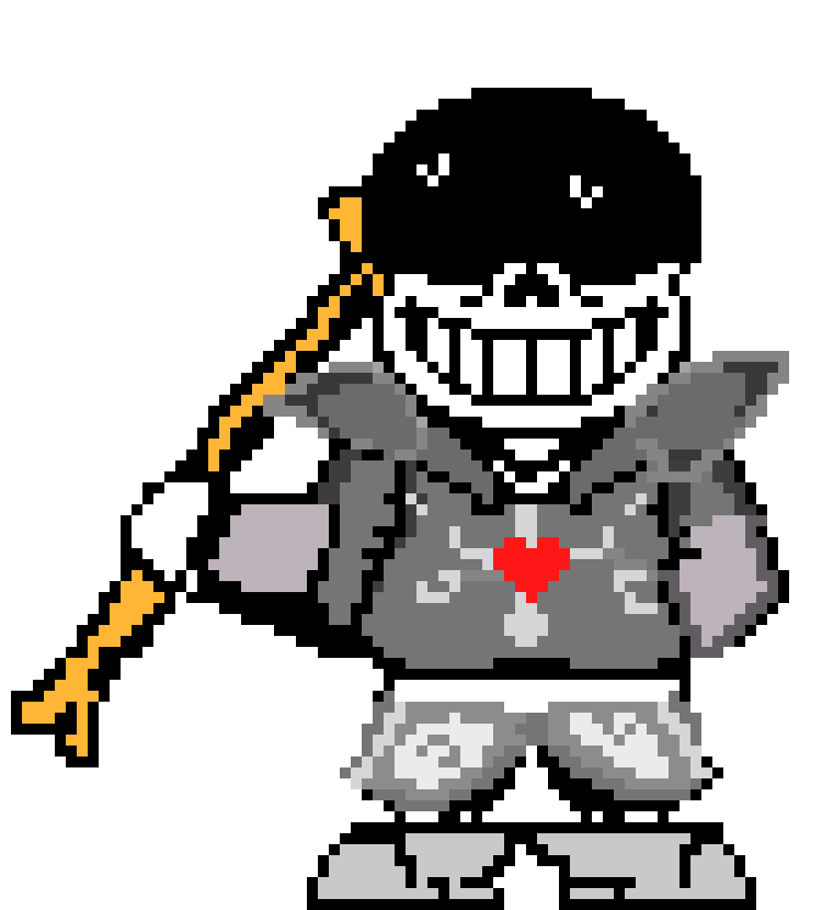 [be8407] UNDERSHUFFLE Hard Mode Sans -Flamingstar