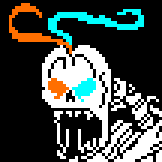 [2d73ea] No...B lu E...THE HUMAN DID THIS DIDN'T THEY....I'LL MAKE THEM PAY FOR WHAT THEY'VE D O N E.