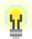 [35fe1e] Lit Light Bulb