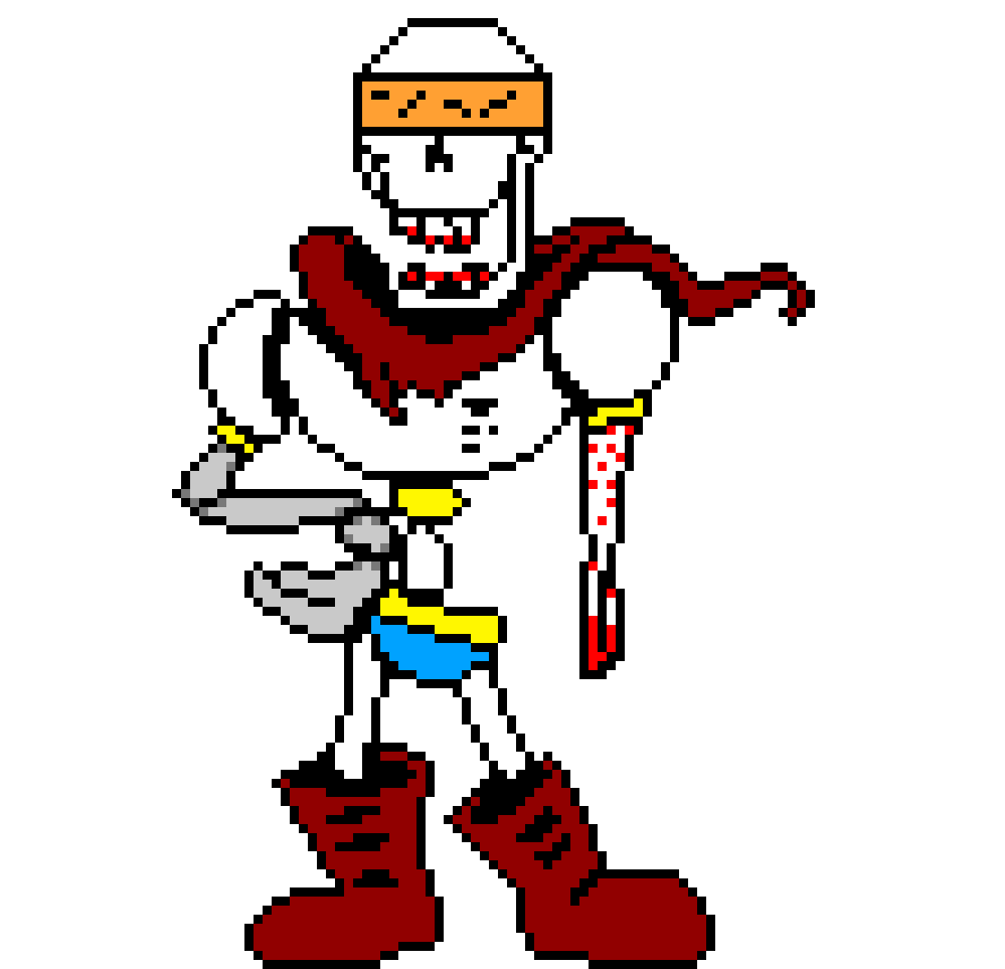 galactic horrortale papyrus sprite