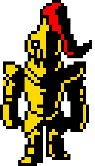 [d728ea] Betrayed Pacifist Undyne (Golden Armour)