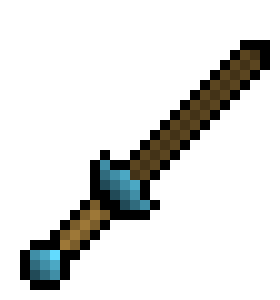 [9664c4] Wood-Diamond Sword