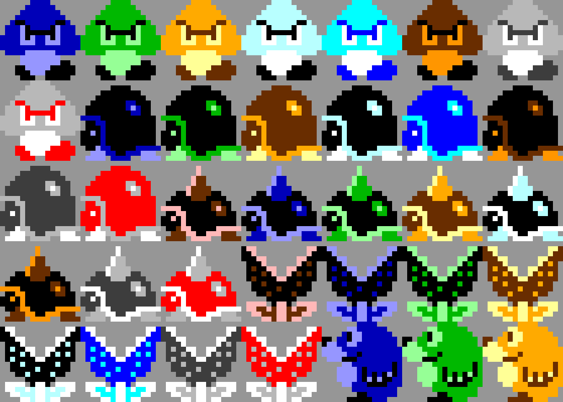 [efd698] What If The Enemies Had Alternate Colors?