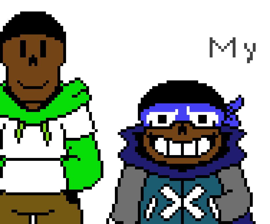 [7b58fe] TS Undertale aamir and jamarion