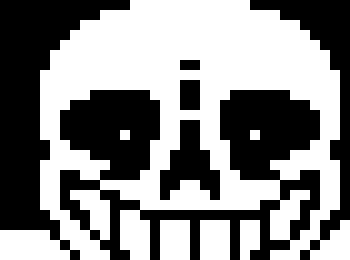 [b32942] I am proud of this sans undertale sprite edit i made
