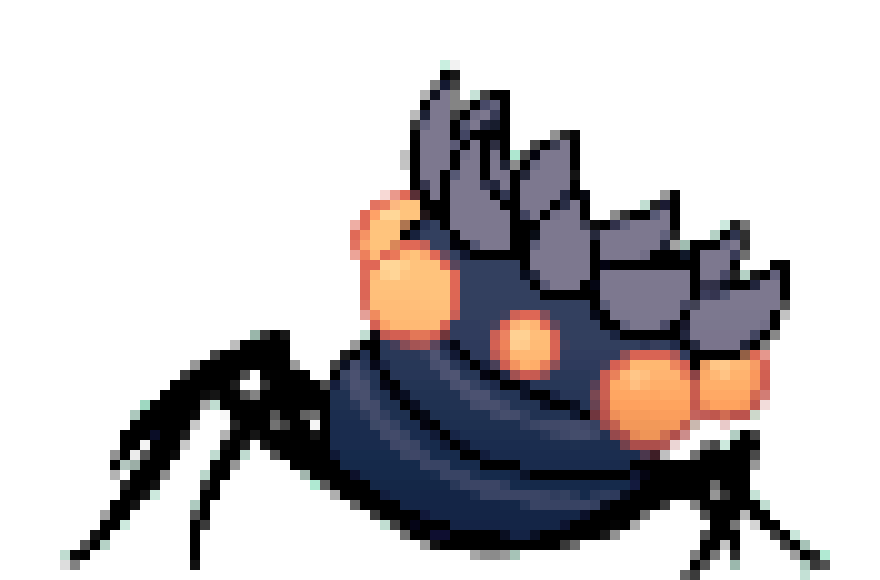 [990543] Lesser Mawlek (Hollow Knight) (Free to use)