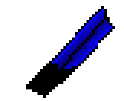 [9664c4] Terraria Sapphire Blade Sword