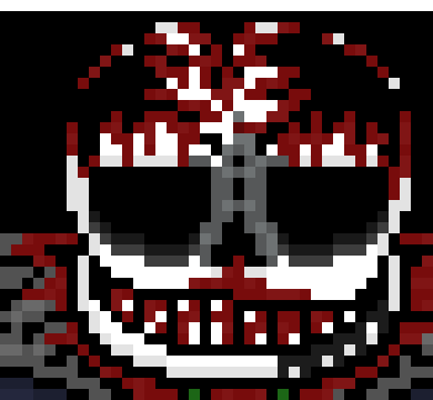 [0fe767] *tps away as soon as he tps a bone axe flies an inch away from Madness' neck and shatters the whole wall that it hit*
