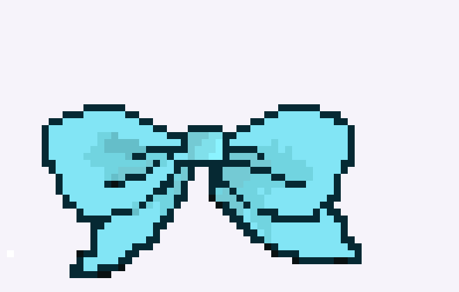 [9664c4] Blue Bow
