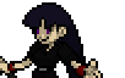 [865790] Creepypasta/Slenderverse OC - Luna "The Omega Vampiress" Bloodcurse (ft. Sabrina (Pokemon) for palette reasons)