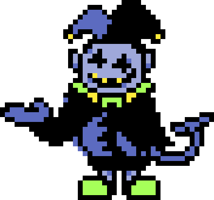 An Attempt at a Jevil Resprite