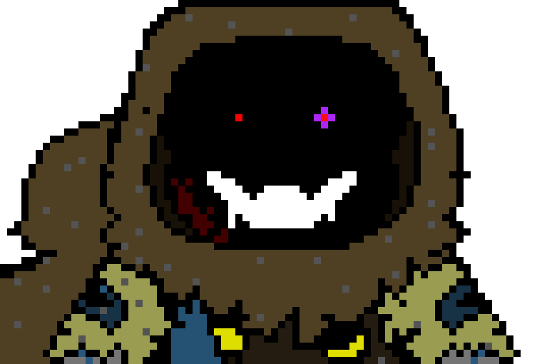 W.I.P End of creations ( DustDust Ink ) : I Don't have a error sans sprite to make dust dust error 