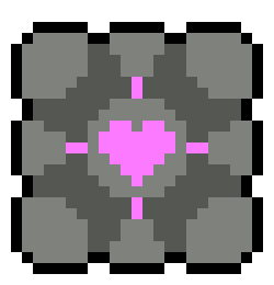 [9664c4] heart cloth