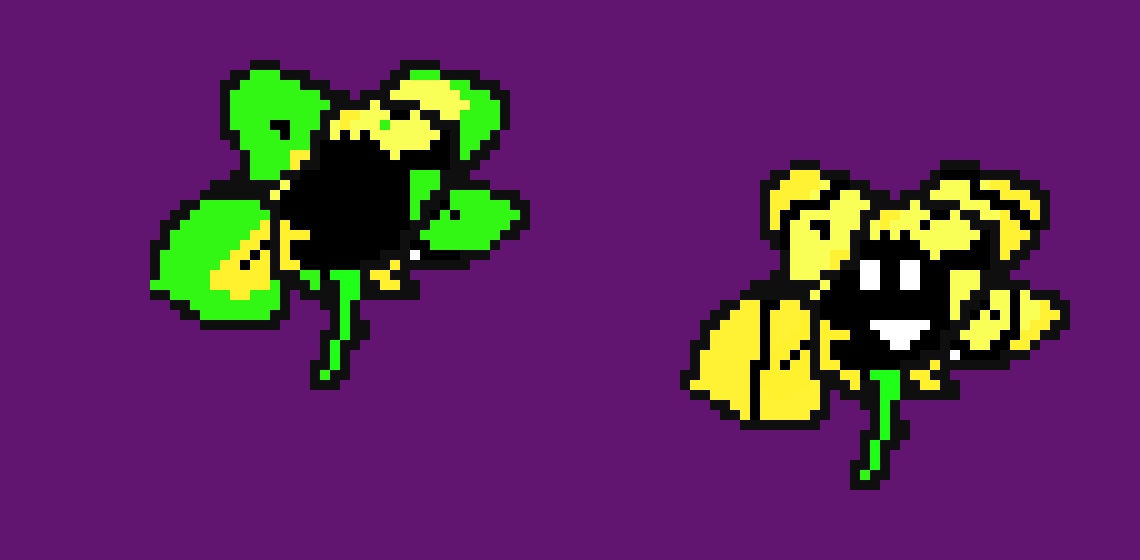 [9664c4] H3lp_tale & shadowtale flowey