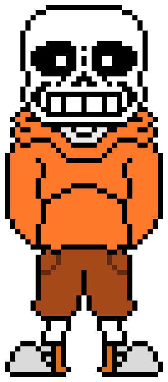 [d6b045] (Hey Jeroxal can you Try and turn the sans head into Papyrus)