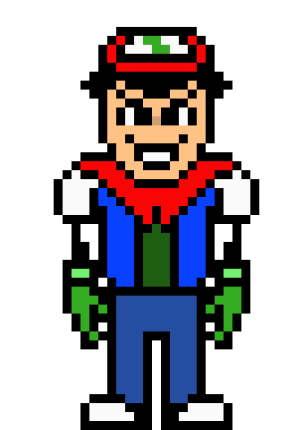 Ash Ketchum as Papyrus